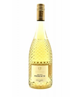 MOSCATO white 2021  - 5.5% - 750 ml. White wine by Teperberg Winery Israel