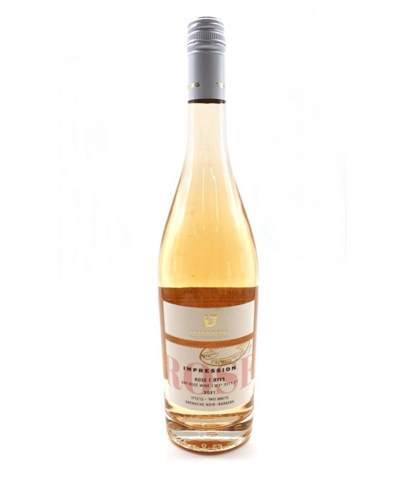 IMPRESSION - Israel noir by 11.5% ml. - 2021 750 Winery Rose wine Teperberg Barbera/Grenache